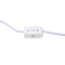 Simple Designs 16" Textured Linear Ceramic Table Lamp